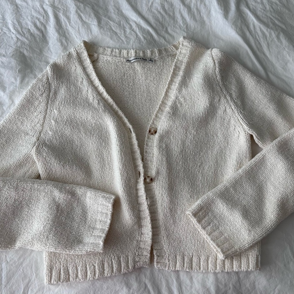 Cream Knit Cardigan